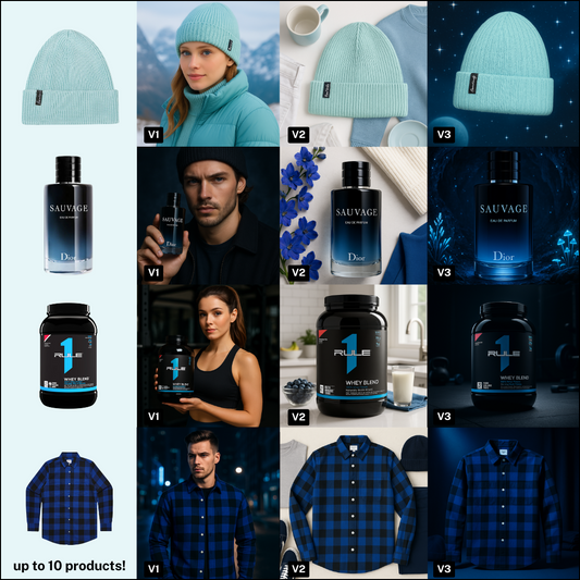 PRO PACK - 3 Enhanced Images per Product (Up to 10 Products)